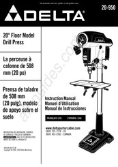 Delta 20-950 Manuel D'utilisation