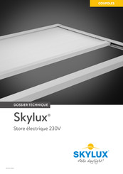 SKYLUX Store electrique 230V Dossier Technique