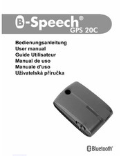 B-Speech GPS 20C Guide Utilisateur
