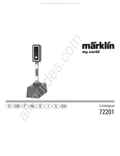marklin 72201 Mode D'emploi