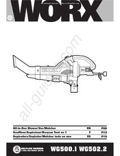 Worx WG502.2 Mode D'emploi