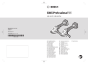 Bosch GWX 18V-10 PSC Professional Notice Originale