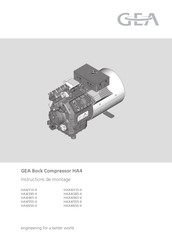 GEA Bock HAX4/650-4 Instructions De Montage
