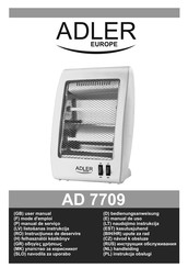 Adler europe AD 7709 Mode D'emploi