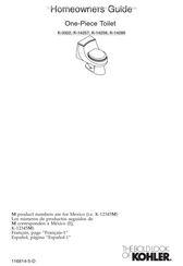 Kohler K-14258 Instructions D'installation