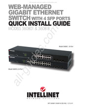 Intellinet 560818 Guide D'installation Rapide