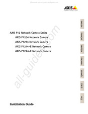 Axis P12 Serie Instructions D'installation