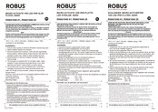 Robus RMA01040-01 Mode D'emploi