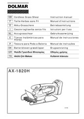 Dolmar AX-1820H Manuel D'instructions