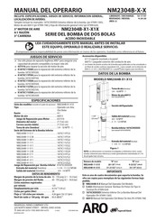 Ingersoll Rand ARO NM2304B-1-1 Serie Mode D'emploi