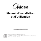 Midea WDC3-86S Manuel D'installation Et D'utilisation