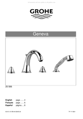 Grohe Geneva 25 506 Manuel D'installation