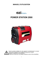 EZiclean POWER STATION 2500 Manuel D'utilisation