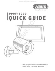 Abus PPDF16000 Guide Rapide