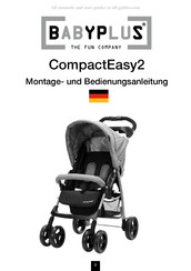 babyplus CompactEasy2 Installation Et Instructions D'utilisation