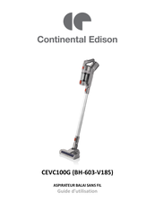 CONTINENTAL EDISON BH-603-V185 Guide D'utilisation