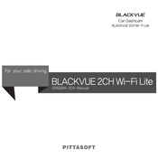 Pittasoft BLACKVUE 2CH Wi-Fi Lite Manuel