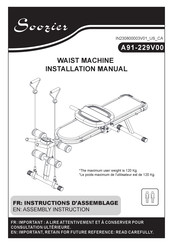 Soozier A91-229V00 Instructions D'assemblage