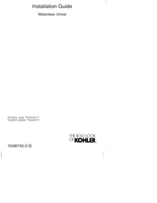 Kohler Steward K-4918-7 Guide D'installation