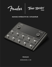 Fender Tone Master PRO Manuel De L'utilisateur