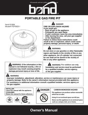 Bond PGF5820-1 Guide D'utilisation