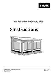 Thule Panorama 6200 Instructions