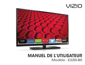 Vizio E320i-B0 Manuel De L'utilisateur