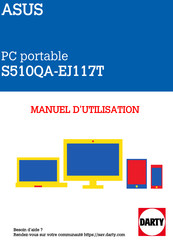 Asus S510QA-EJ117T Manuel Électronique