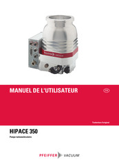 Pfeiffer Vacuum HIPACE 350 Manuel De L'utilisateur