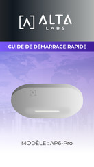 ALTA LABS AP6-Pro Guide De Démarrage Rapide