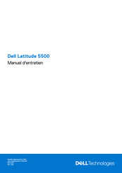 Dell Latitude 5500 Manuel D'entretien
