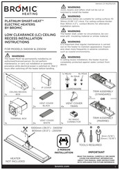 Bromic Heating 3400W Instructions D'installation