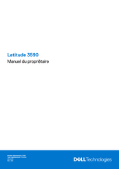 Dell Latitude 3590 Manuel Du Propriétaire