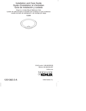 Kohler K-2298 Guide D'installation Et D'entretien