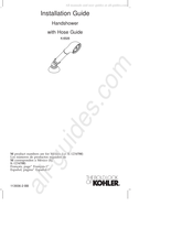 Kohler K-6526 Guide D'installation