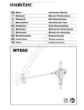 Maktec MT660 Manuel D'instructions