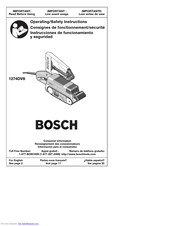 Bosch 1274DVS Consignes De Fonctionnement/Sécurité