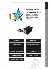 HQ INV300WU-24 Mode D'emploi