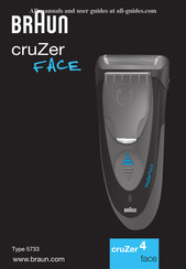 Braun cruZer 4 FACE Mode D'emploi