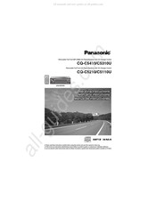 Panasonic CQ-C5110U Manuel D'instructions