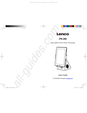 LENCO IPS-260 Mode D'emploi