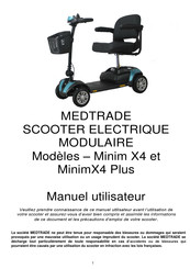 Medtrade Minim X4 Manuel Utilisateur