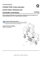 Graco ProMix PD2K Fonctionnement