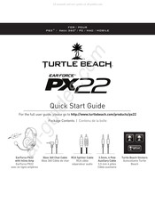 Turtle Beach EAR FORCE PX22 Guide De Démarrage Rapide