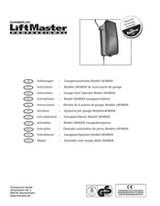 Chamberlain LiftMaster PROFESSIONAL LM3800A Mode D'emploi