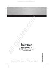 Hama 00091096 Mode D'emploi