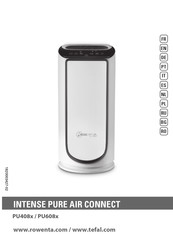 Rowenta Intense Pure Air Connect PU408 Serie Mode D'emploi