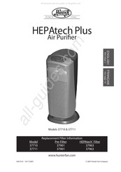 Hunter HEPAtech Plus 37710 Mode D'emploi