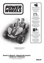 Power Wheels DML91 Guide De L'utilisateur