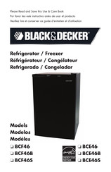 Black & Decker BCE46B Guide D'entretien Et D'utilisation